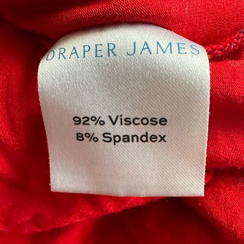 Draper James Red Blue Floral Mini Babydoll Dress Patriotic Summer Flaw Size XL - Picture 8 of 9